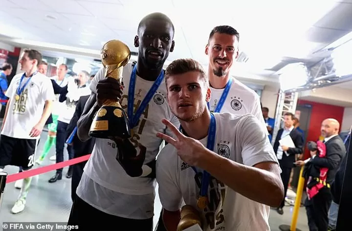 Rudiger reveals the role he played in convincing Werner to sign for Chelsea
