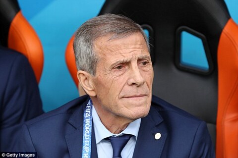 Worldcup updates: Uruguay coach Tabarez on crutches as he battles rare disorder Worldcup updates: Uruguay coach Tabarez on crutches as he battles rare disorder