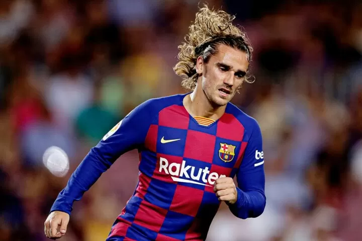 Barca confimed Griezmann has a muscle injury in his right leg