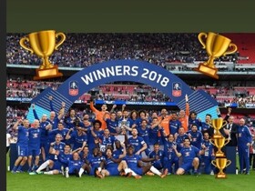 Willian publica foto de campeão da Copa da Inglaterra e "tapa" técnico do Chelsea
