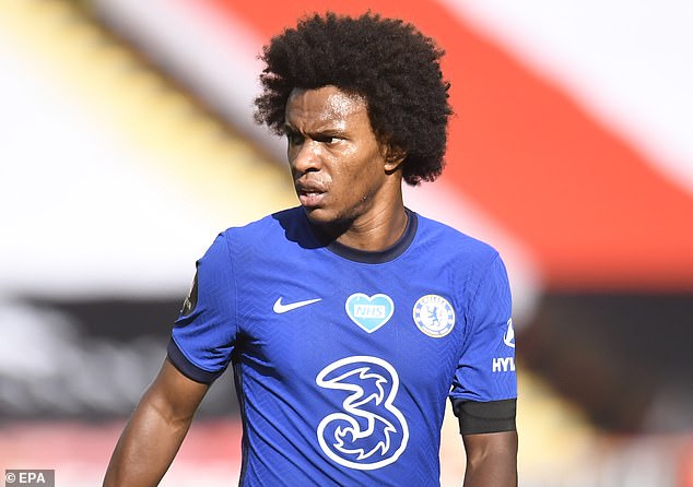 Willian informs Chelsea fans of his intention to stay with the Blues