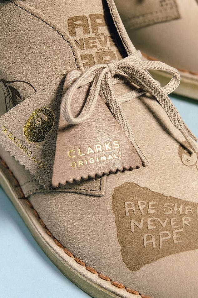 raheem sterling bape clarks