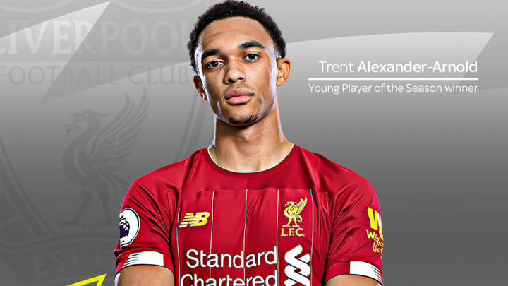 Trent Alexander Arnold Wins Premier League Young Player Of The Season All Football