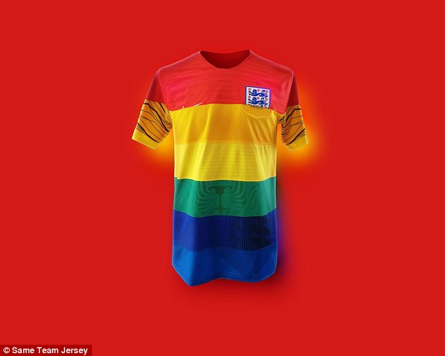 rainbow football kit