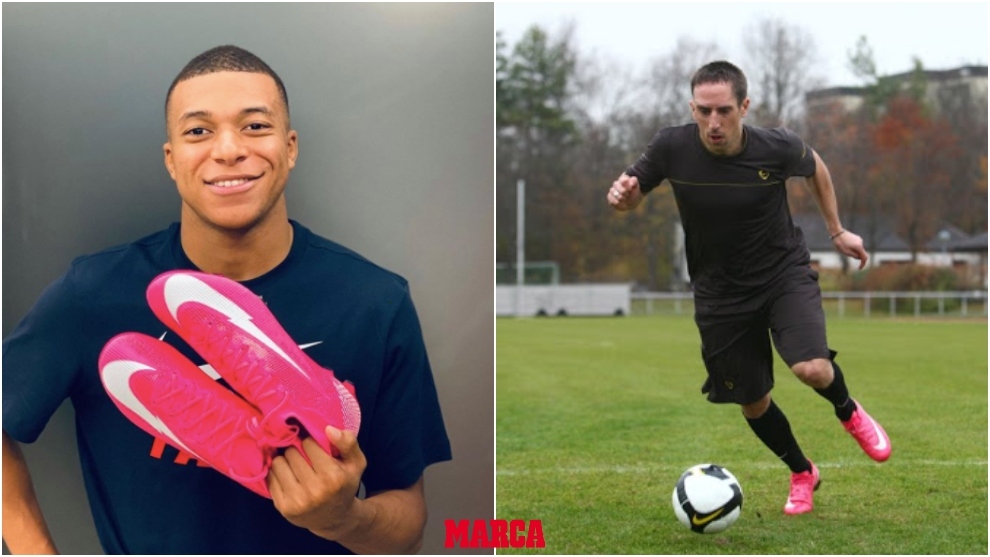 Mbappé rendirá tributo a Ribery con sus nuevas botas — All Football App