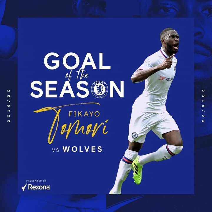 Tomori Wins The 19 20 Chelsea Goal Of The Season All Football