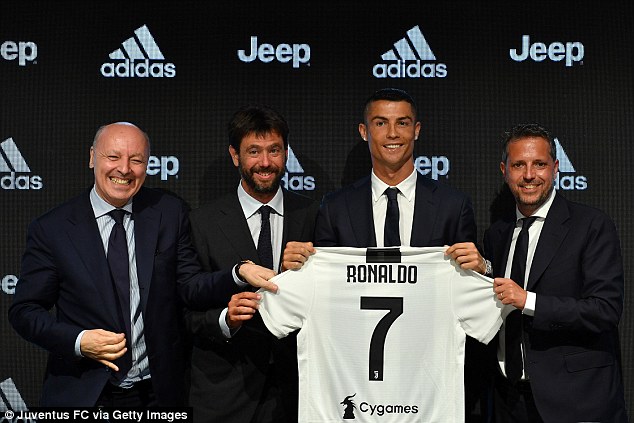 FCA pays up to keep its Jeep brand on CR7 Juve jersey