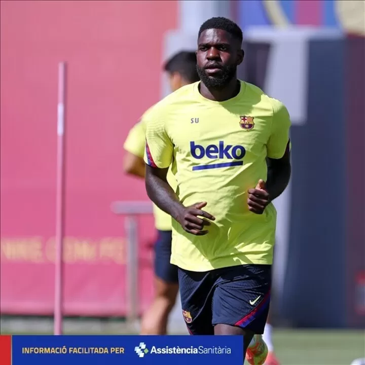 Barcelona confirm Samuel Umtiti has recovered from COVID-19