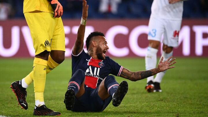 Five red cards and 10 yellows as Marseille beat PSG in ...