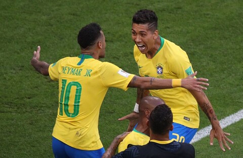 Brazil vs Mexico: Neymar & Firmino lead Brazil into last 8 Brazil vs Mexico