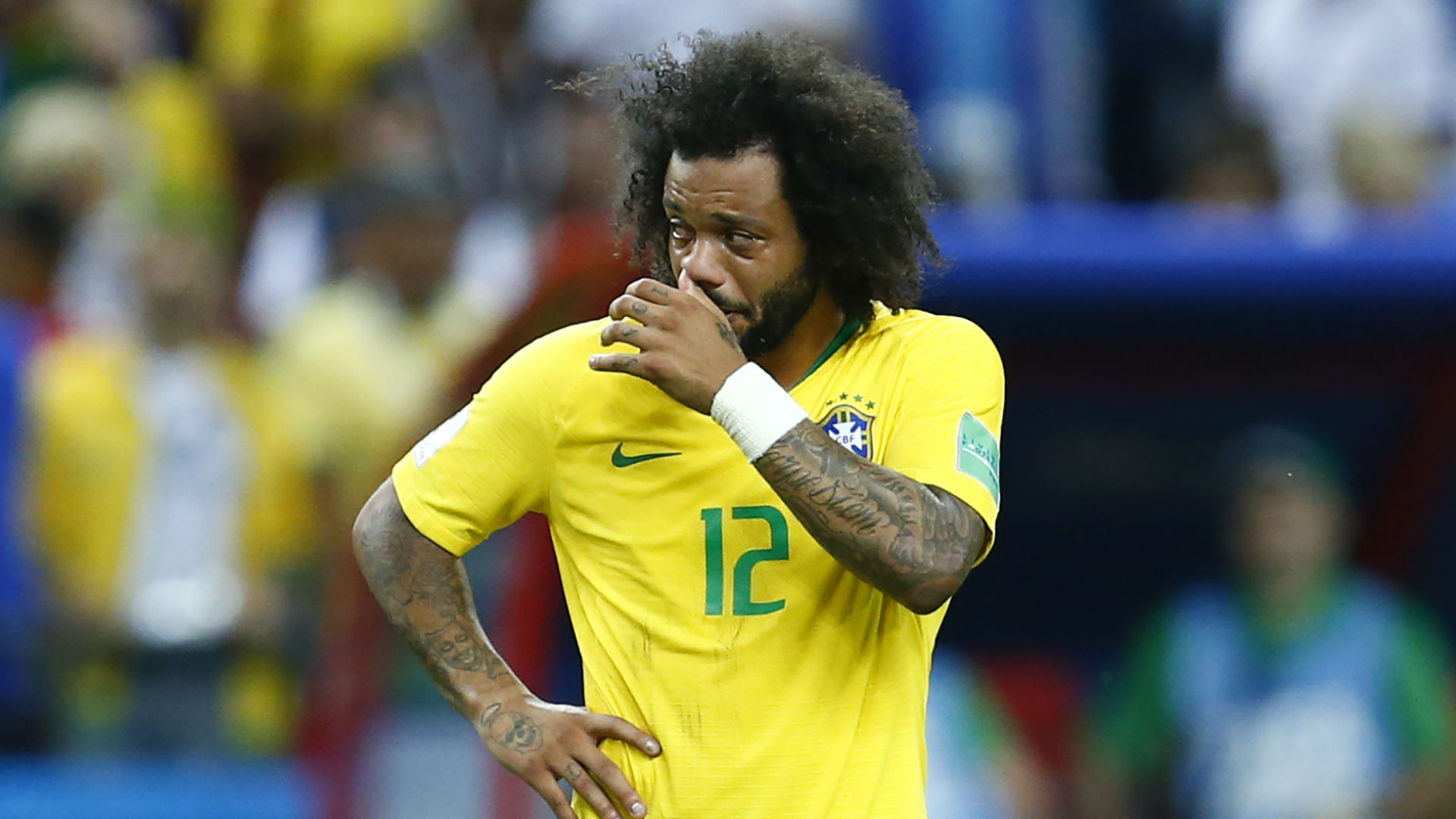 Marcelo hurting after 'horrible' night which saw Brazil's World