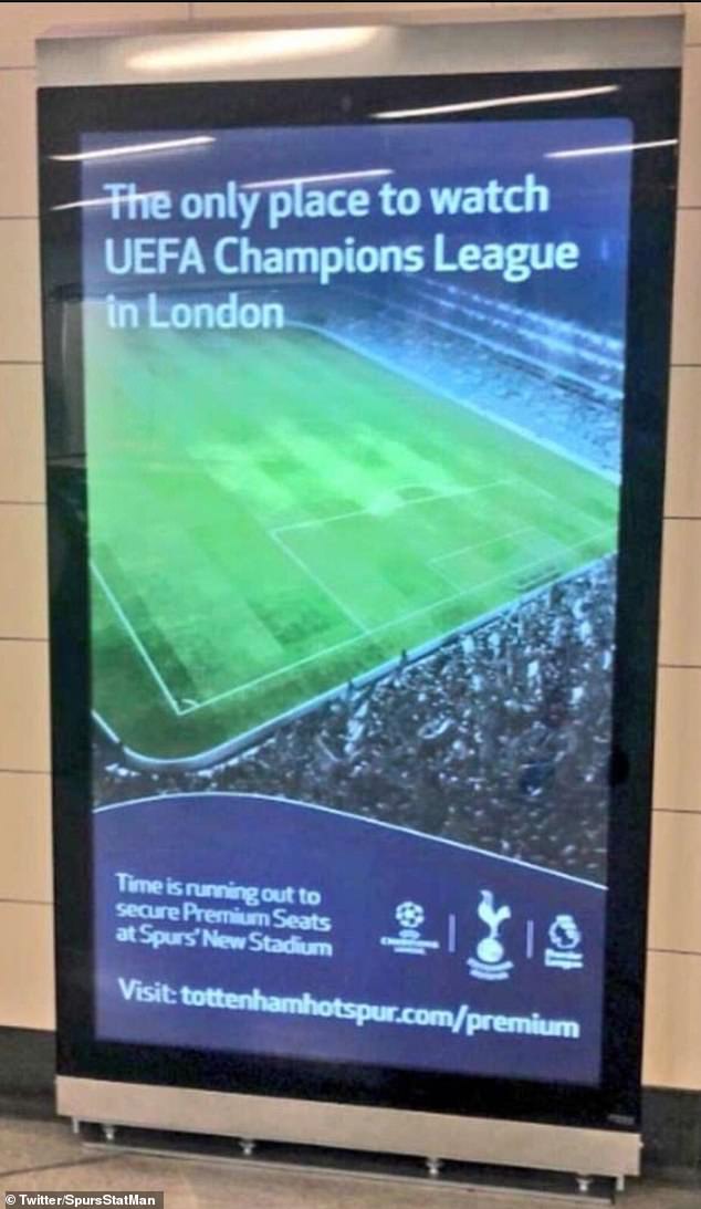 Tottenham breached advertising 
