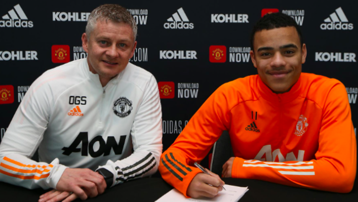 Mason Greenwood has signed a new contract with Manchester United until 2025 1 Manchester United Boss and Mason Greenwood