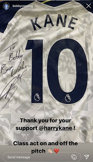 Harry Kane's Tottenham FC Signed and Framed Shirt - CharityStars