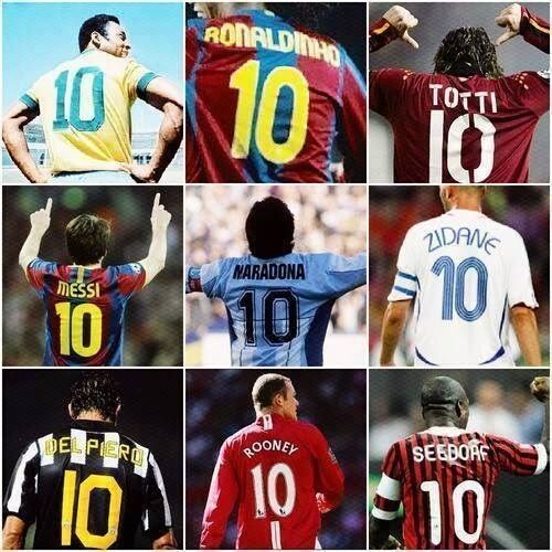 10 Greatest Number 10s in World Soccer History