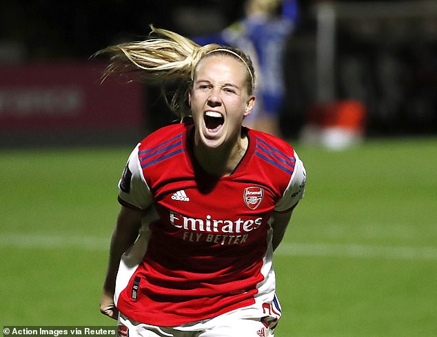 Beth Mead 'chomping at the bit' to return to action for Arsenal in fitness  boost ahead of Liverpool clash