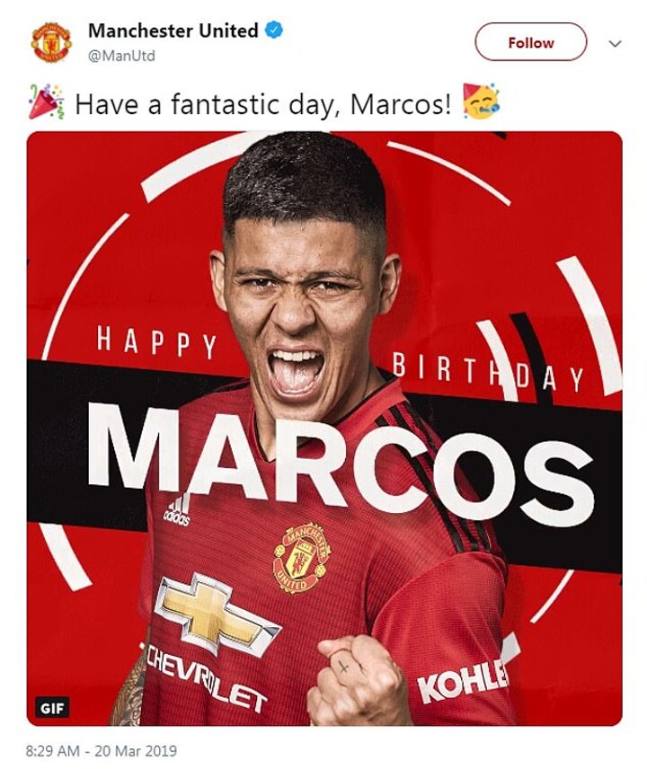 Man Utd Fans Poke Fun At Rojo Over Injuries As Club Wish Him Happy 29th Birthday All Football