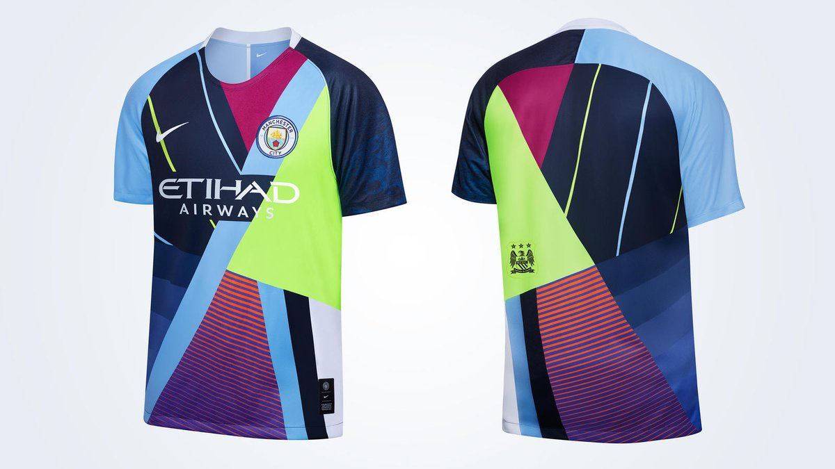 man city nike mash up kit