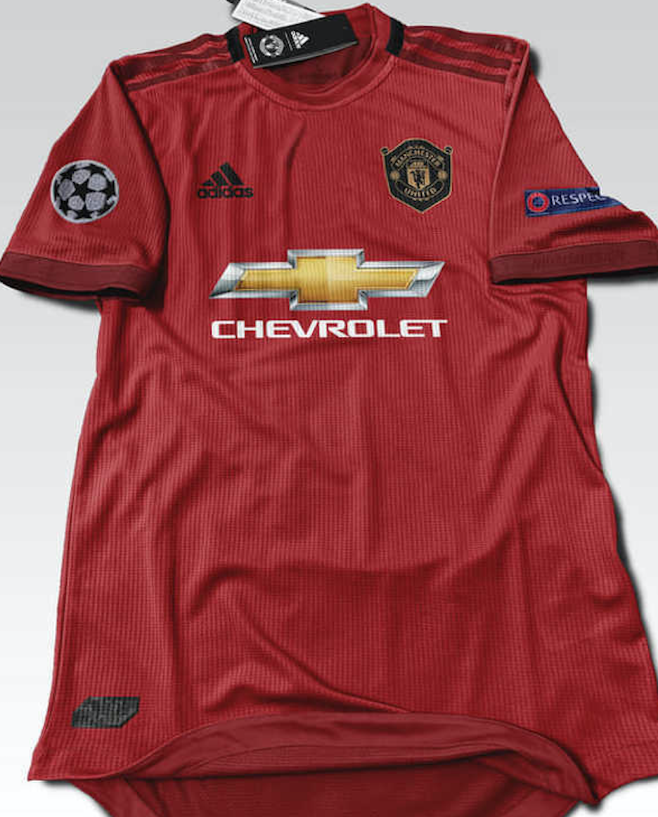 manchester united 1999 home kit