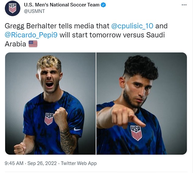 USMNT to start Christian Pulisic, Ricardo Pepi for final World Cup warm-up  game – Orange County Register