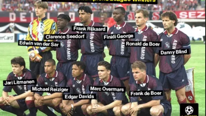 Louis Van Gaal Ajax 1995 Team - Jule Manden19