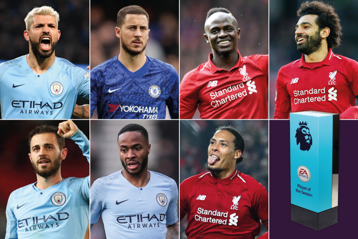 3 From City 3 From Reds Hazard Nominated For Epl Player Of The Season Football Live Football Results Player Scored