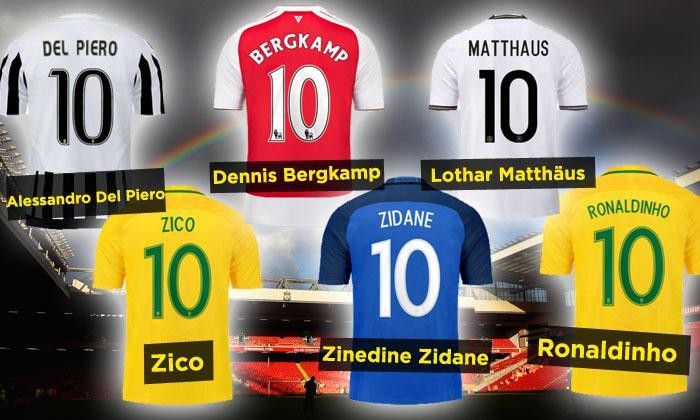 no 10 jersey in football