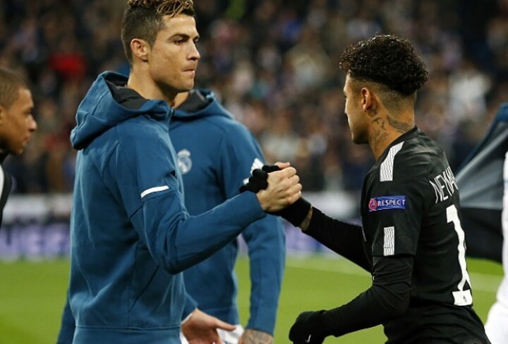 Best duo on earth? Ronaldo and Neymar 'make friends' in the latest advert  ????| All Football