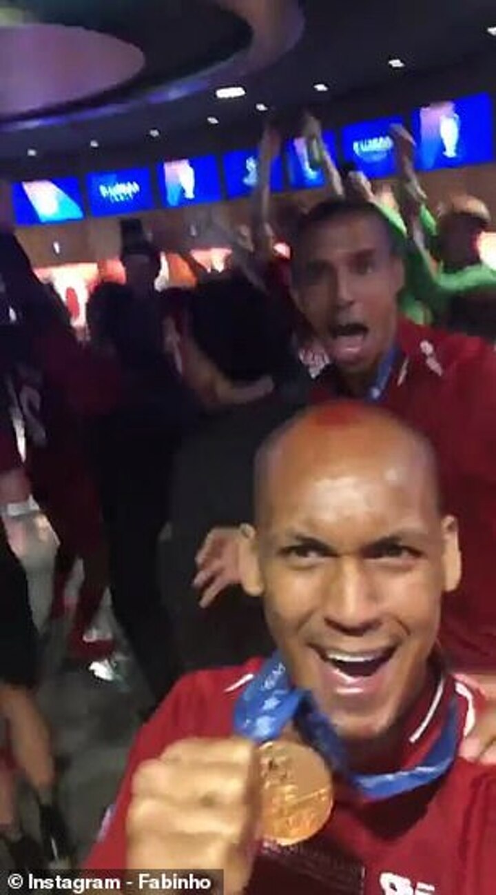 Behind The Scenes In The Liverpool Dressing Room As The Reds Celebrate Champions League Glory All Football