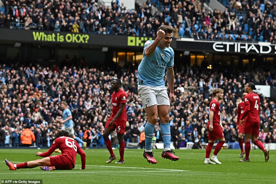 Man City 4-1 Liverpool: Grealish Shines, Cityzens Smash LFC To 3rd ...