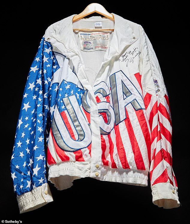 Michael Jordan's famous Dream Team jacket from 1992 Barcelona