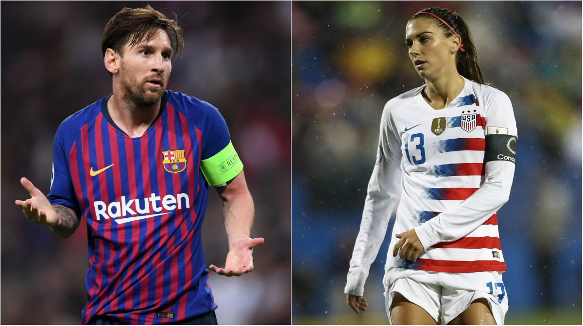 Football Gender Pay Gap: Lionel Messi Earns 272 Times Carli Lloyd Pay