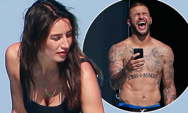 Kyle Walker cannot contain his glee as he frolics with forgiving