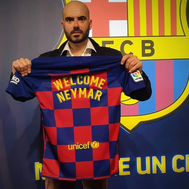 neymar barcelona jersey number