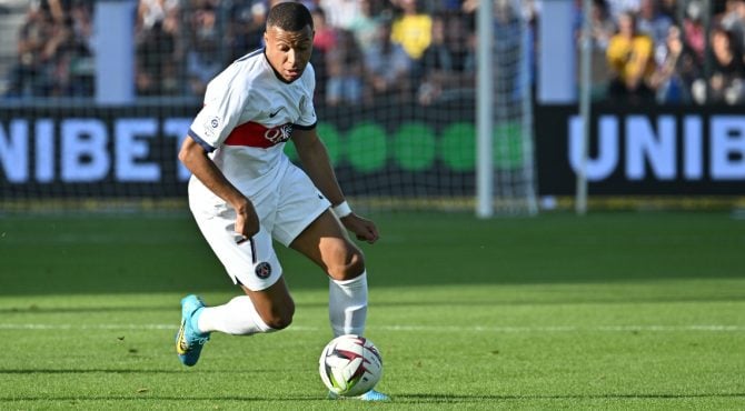 Cadres maillot de foot Mbappé