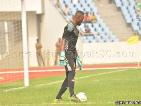 Ebusua Dwarfs goalkeeper Frank Andoh accepts Bashir Hayford's opprobrium