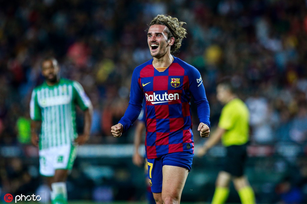 Barca Glittering Star Antoine Griezmann Named All Football Player Of