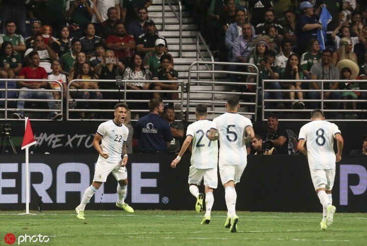 Argentina 4 0 Mexico Lautaro S First Half Hat Trick Inspires Encouraging Win All Football