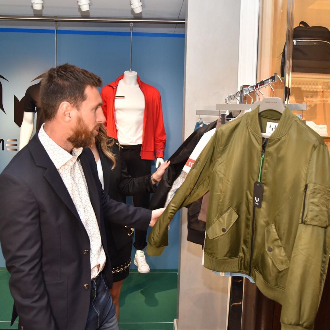 FORCA BARCA Messi Has Clothing Brand Club Announce 1 Billion Income 