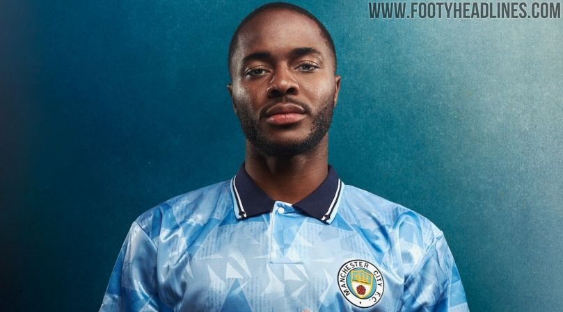 man city retro kit