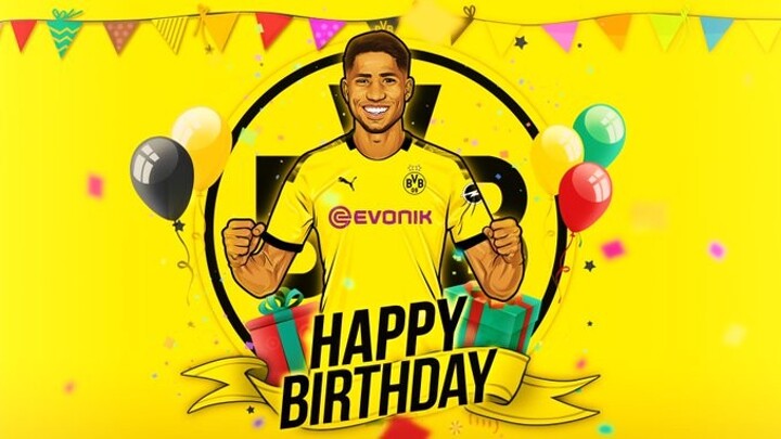Happy Birthday To Achraf Hakimi Unlimited Potential To Him In The