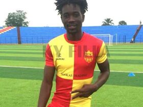 Justice Ato Mensah seals two-year deal with Congolese side Sanga Balende
