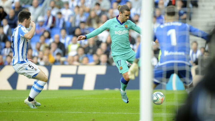 Barcelona And Real Sociedad Thrill In Controversial Draw All Football