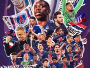 AF Poster: Fisrt Ever & Treble Maker! PSG are 24/25 UCL winner!