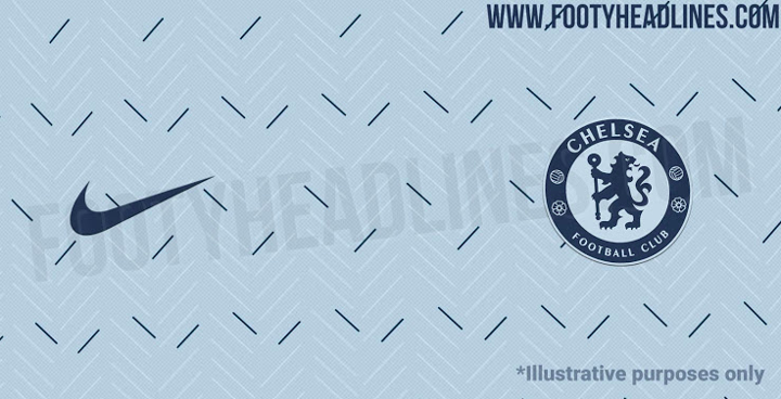 Pale Blue Chelsea 2020 21 Away Kit Design Was Leaked All Football