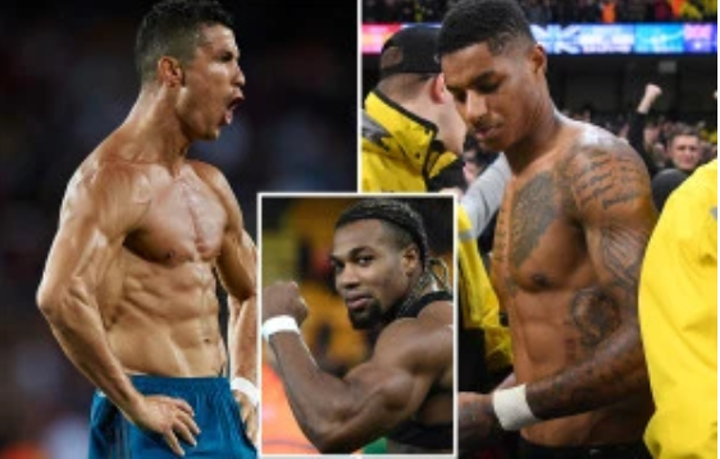 Ronaldo Rashford Traore More Footballers Amazing Body Transformations All Football