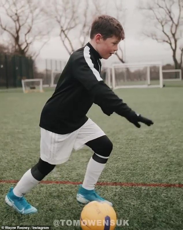 wayne rooney training