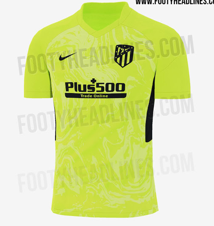 Atletico S New 2020 21 3rd Kit Leaked In Predominantly Volt With Black Logos All Football