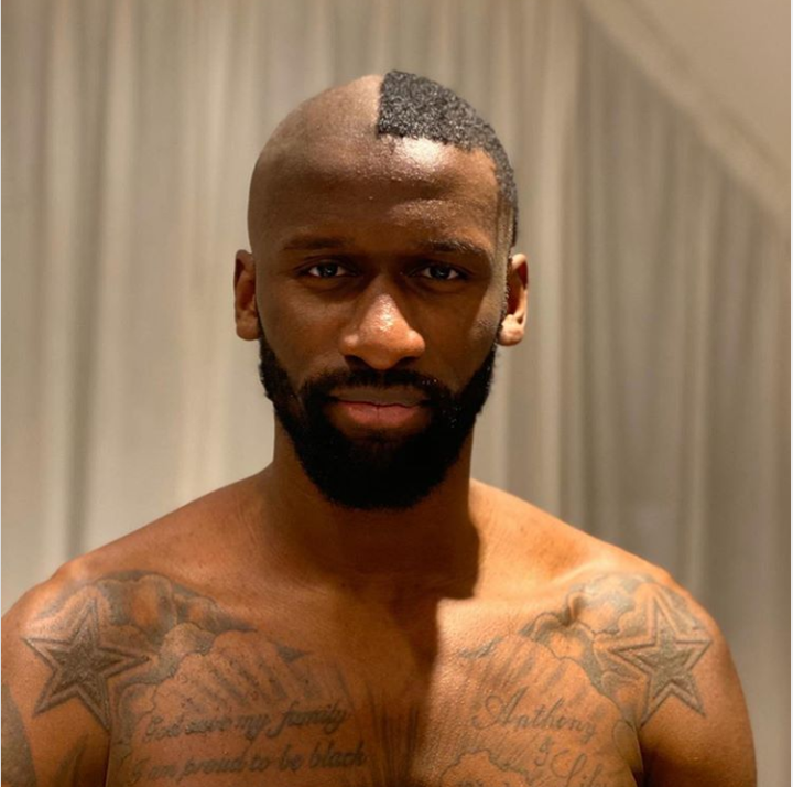 Wife S Masterpiece Rudiger Shows His New Haircut On Instagram All Football