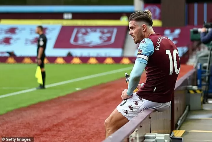 Aston villa shirt on sale grealish